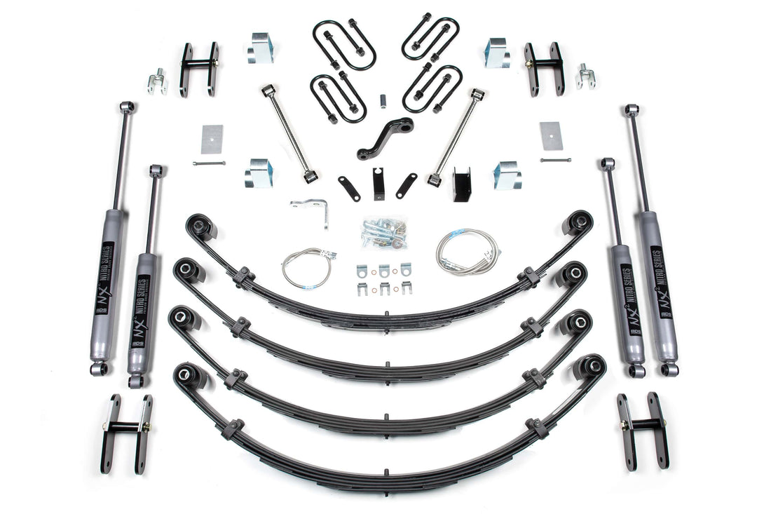 BDS Suspension NA BDS Suspension 1432H - 6 Inch Lift Kit Jeep Wrangler YJ 87-95 NX2 Nitro Shocks