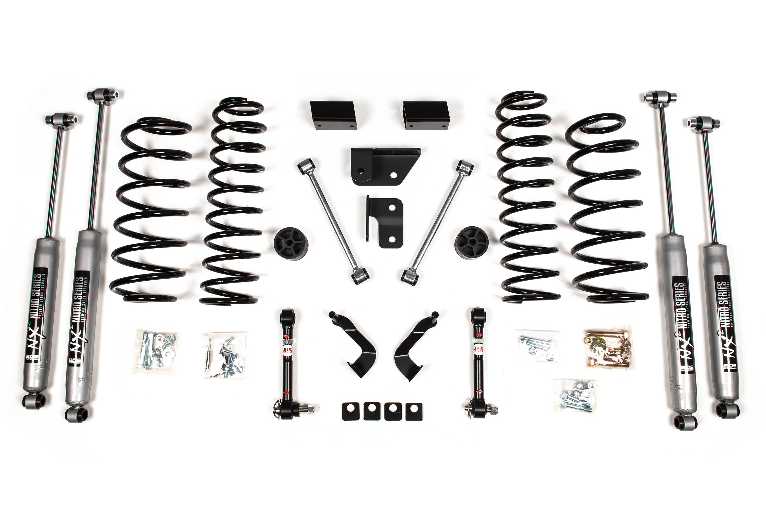 BDS Suspension NA BDS Suspension 1435FS - 2 Inch Lift Kit Jeep Wrangler JL 18-25 4-Door Fox 2.0 Performance Shocks