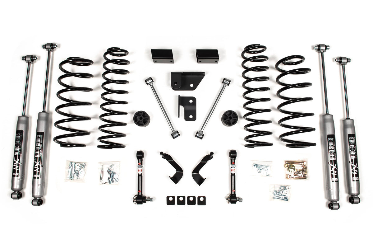 BDS Suspension NA BDS Suspension 1435H - 2 Inch Lift Kit Jeep Wrangler JL 18-25 4-Door NX2 Nitro Shocks