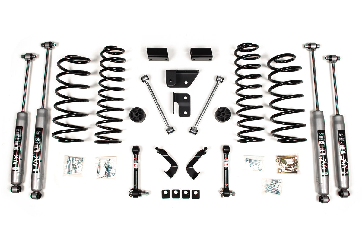 2018-2025 Jeep Wrangler JL - 4Dr - 2” Suspension Lift Kit - Coil Springs Front/R