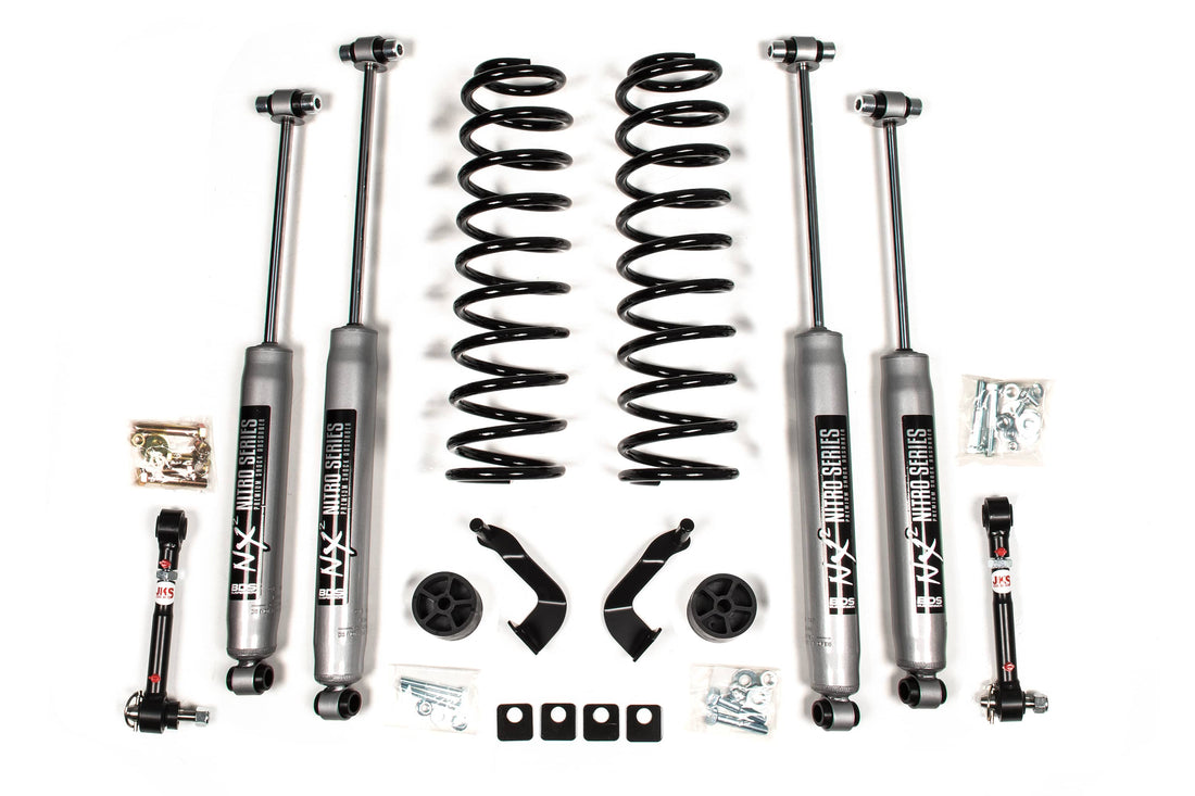 BDS Suspension NA BDS Suspension 1436H - 2 Inch Leveling Kit Jeep Gladiator JT 20-23 NX2 Nitro Shocks