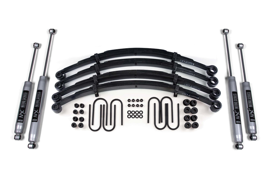 BDS Suspension NA BDS Suspension 405FS - 2.5 Inch Lift Kit Jeep CJ5/CJ7 82-86 Fox 2.0 Performance Shocks