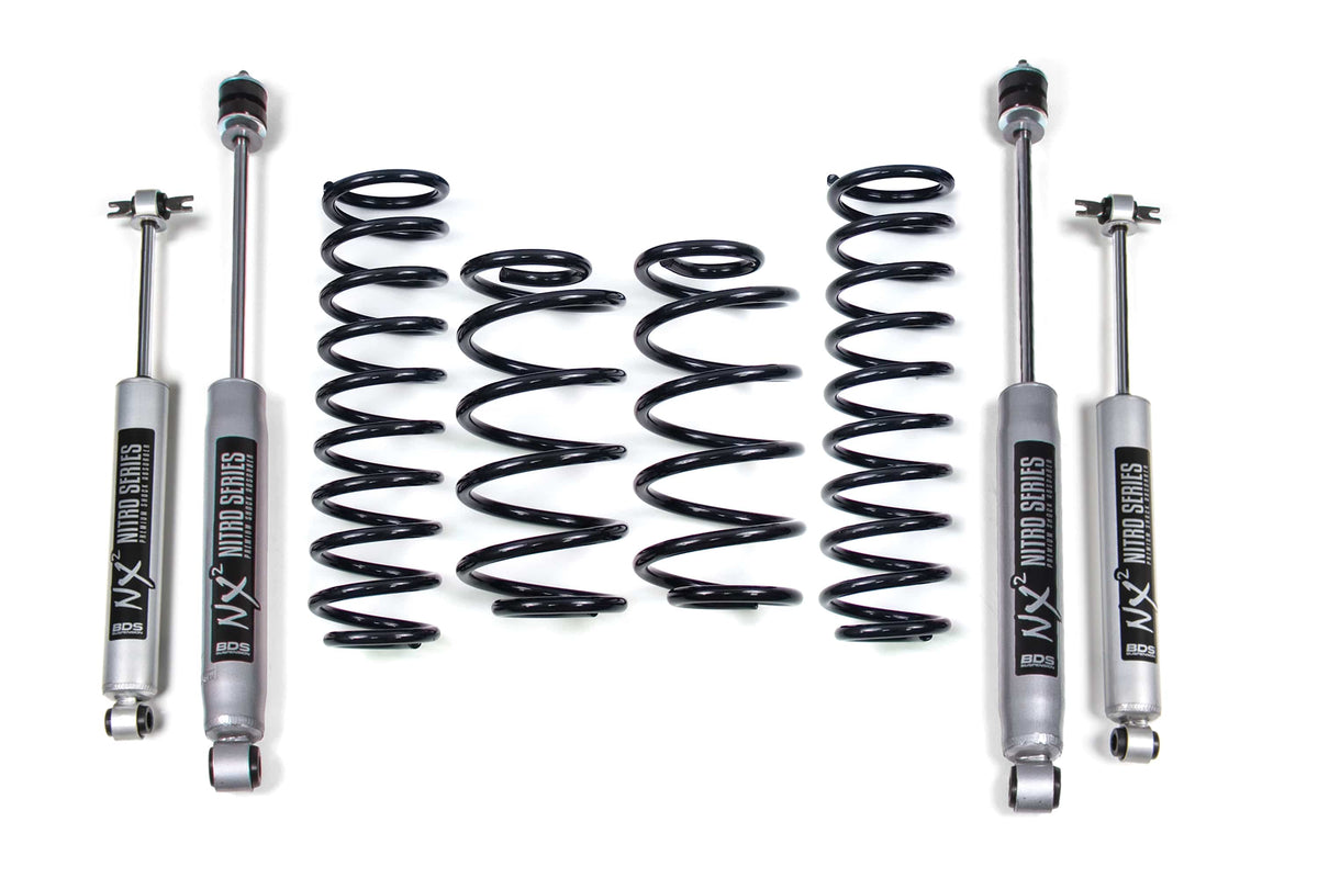 BDS Suspension NA BDS Suspension 417H - 2 Inch Lift Kit Jeep Wrangler TJ/LJ 97-06 NX2 Nitro Shocks