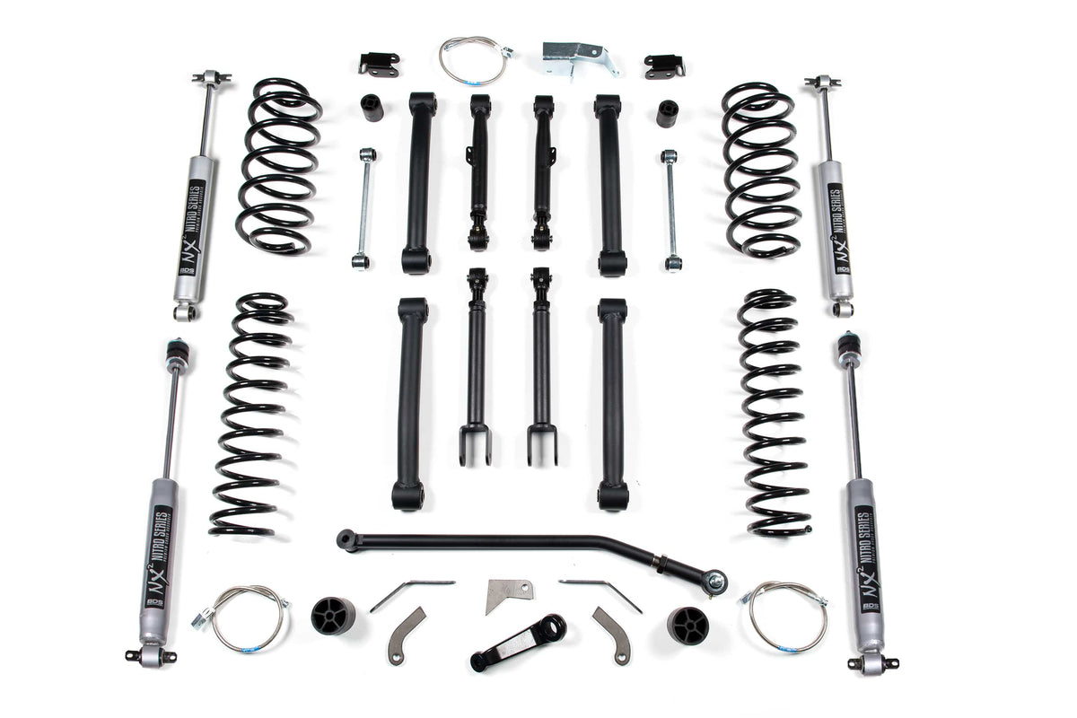 BDS Suspension NA BDS Suspension 422FS - 4.5 Inch Lift Kit Jeep Wrangler TJ/LJ 97-06 Fox 2.0 Performance Shocks