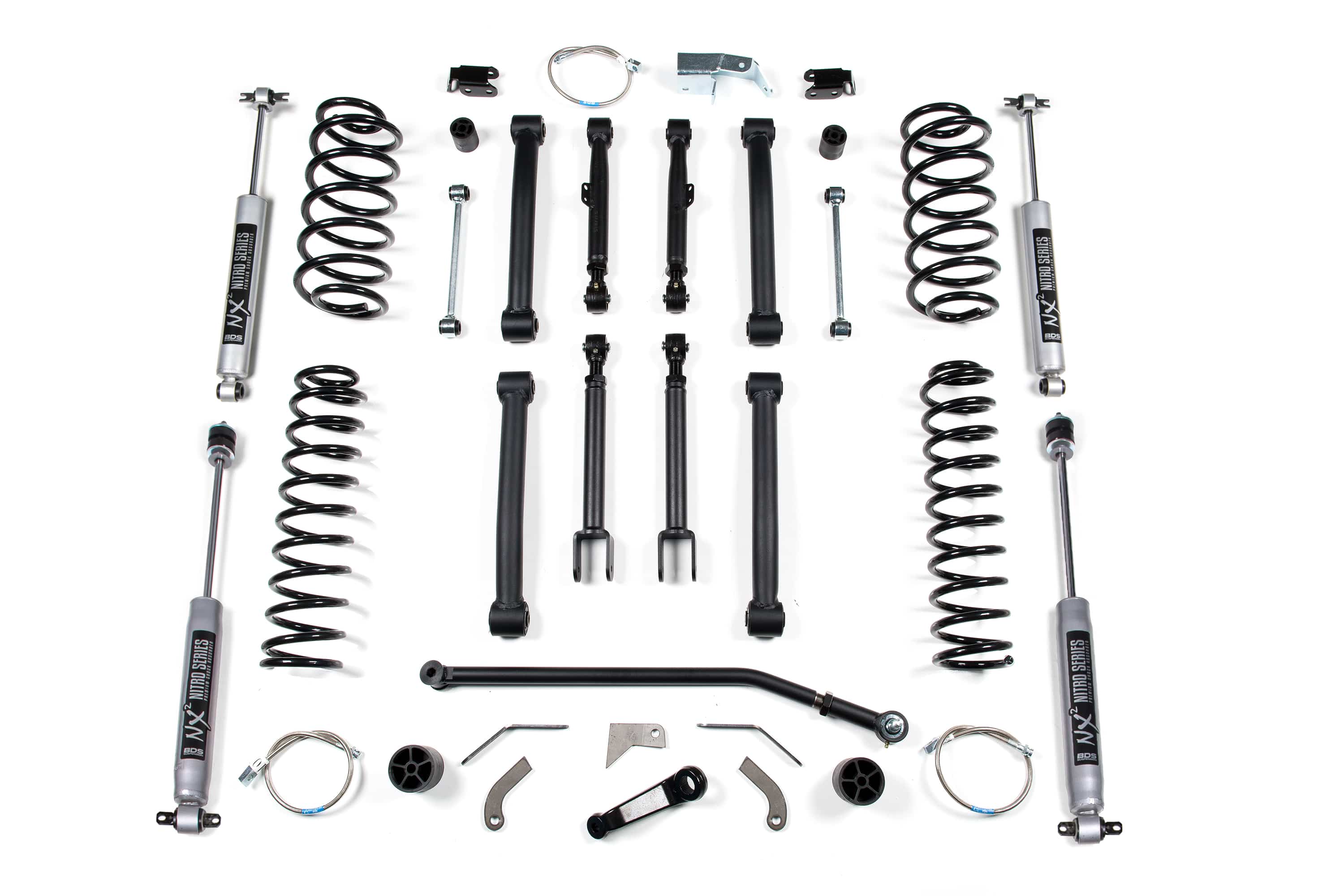 BDS Suspension NA BDS Suspension 422FS - 4.5 Inch Lift Kit Jeep Wrangler TJ/LJ 97-06 Fox 2.0 Performance Shocks