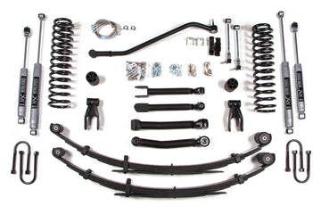 BDS Suspension 435H - 4.5 Inch Lift Kit Jeep Cherokee XJ 84-01 Dana 35 NX2 Nitro