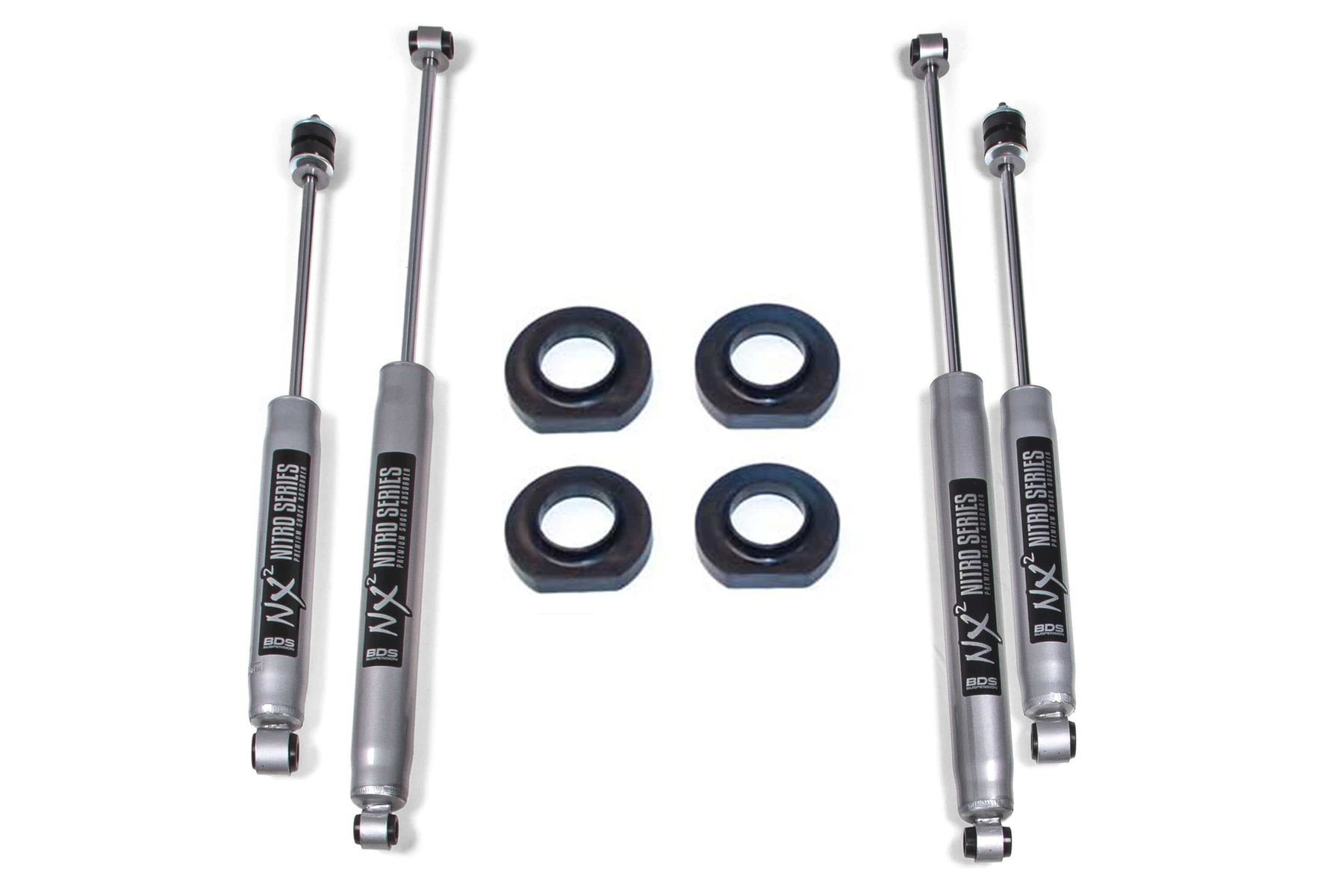 BDS Suspension NA BDS Suspension 443H - 0.75 Inch Lift Kit Jeep Grand Cherokee ZJ 93-98 With NX2 Shocks BDS Suspension