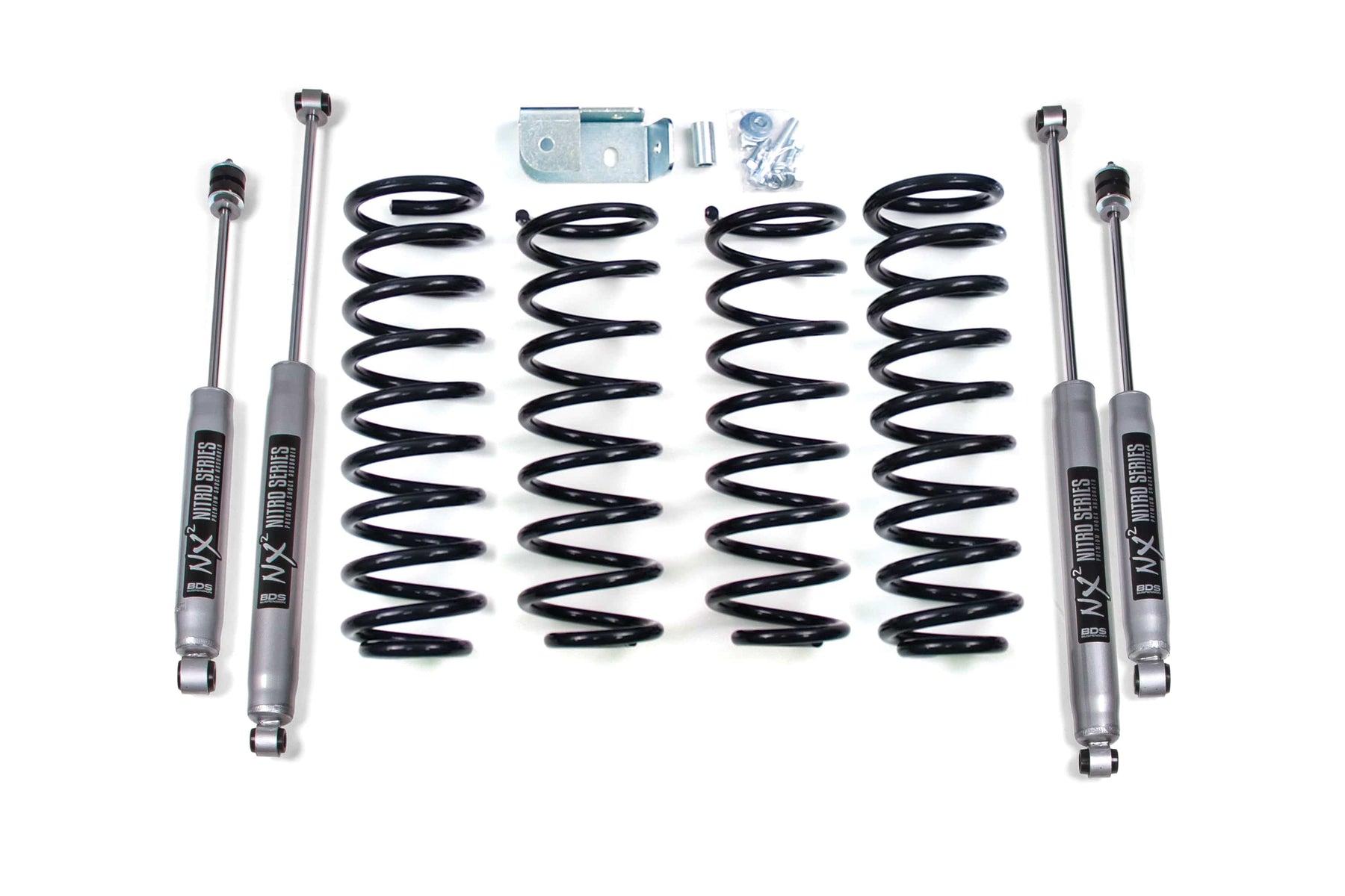 BDS Suspension NA BDS Suspension 445FS - 2 Inch Lift Kit Jeep Grand Cherokee ZJ 93-98 Fox 2.0 Performance Shocks