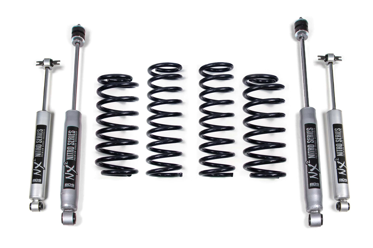 BDS Suspension NA BDS Suspension 447H - 2 Inch Lift Kit Jeep Grand Cherokee WJ 99-04 NX2 Nitro Shocks