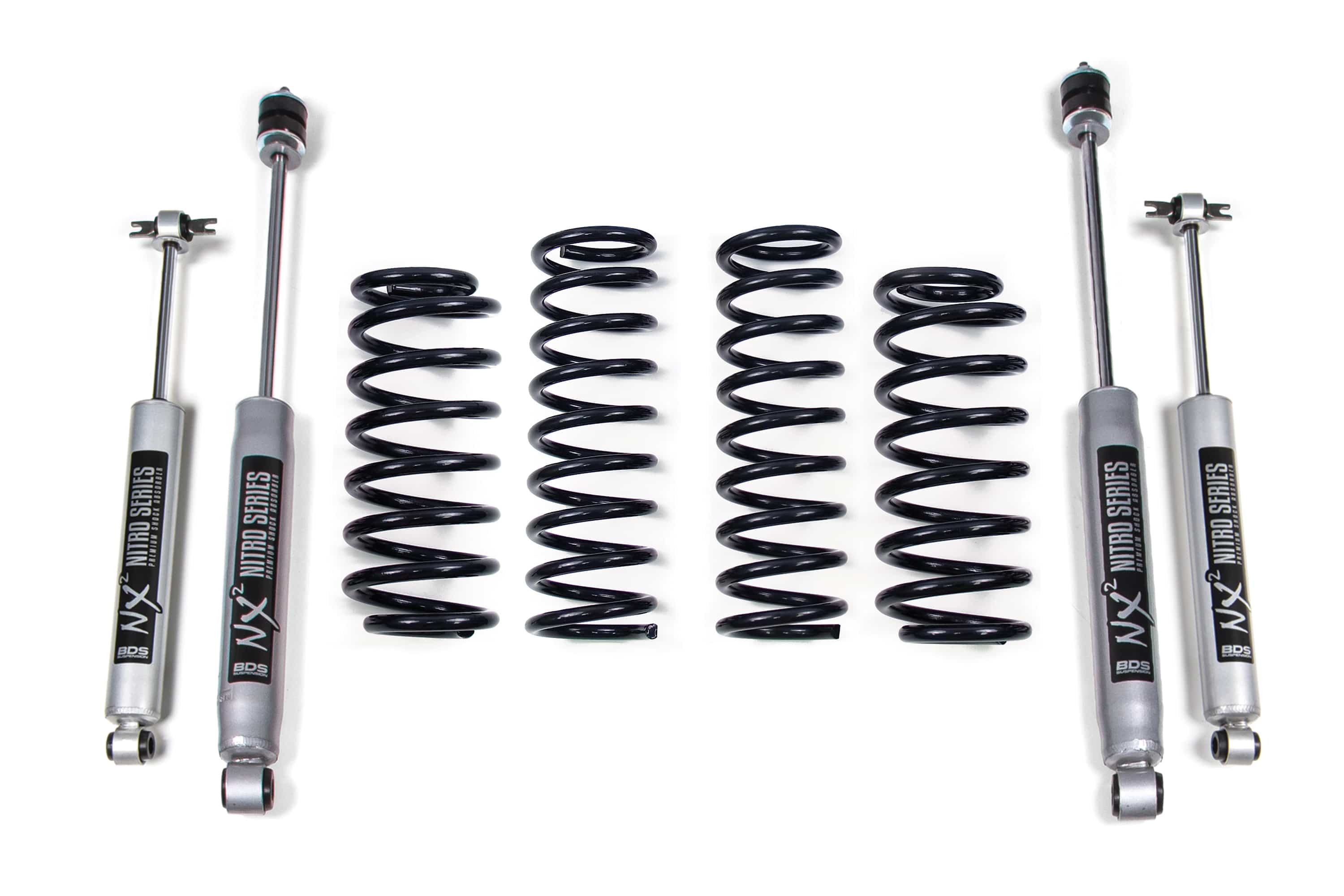BDS Suspension NA BDS Suspension 447H - 2 Inch Lift Kit Jeep Grand Cherokee WJ 99-04 NX2 Nitro Shocks