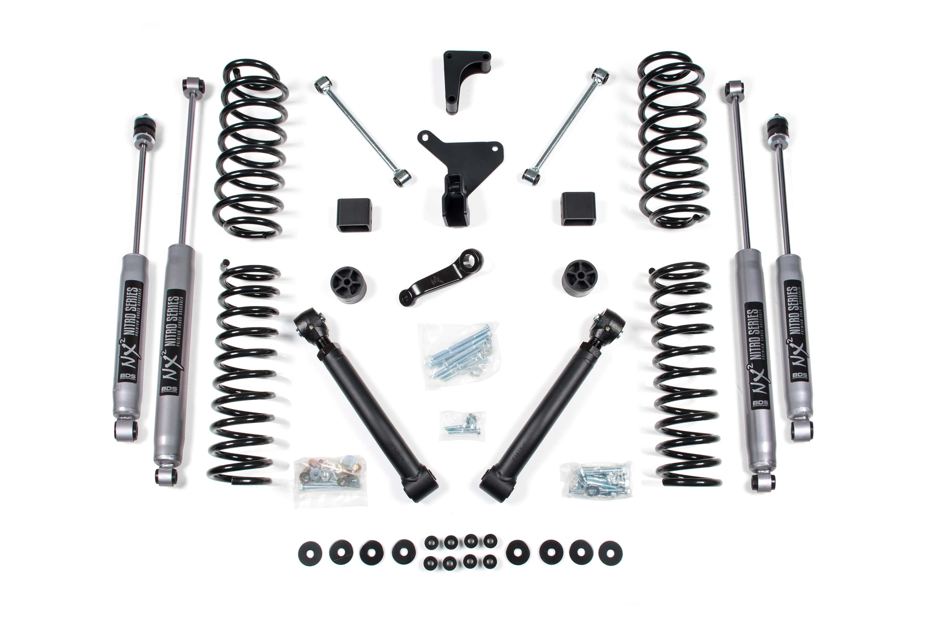 BDS Suspension NA BDS Suspension 448FS - 4 Inch Lift Kit Jeep Grand Cherokee WJ 99-04 Fox 2.0 Performance Shocks