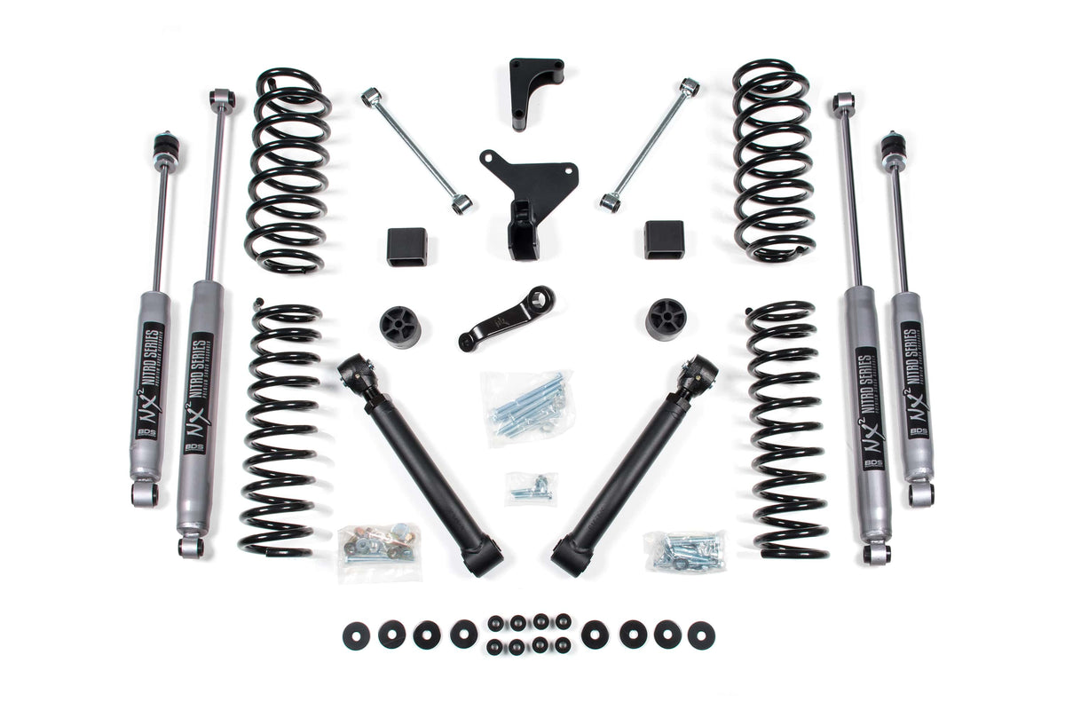 BDS Suspension NA BDS Suspension 448H - 4 Inch Lift Kit Jeep Grand Cherokee WJ 99-04 NX2 Nitro