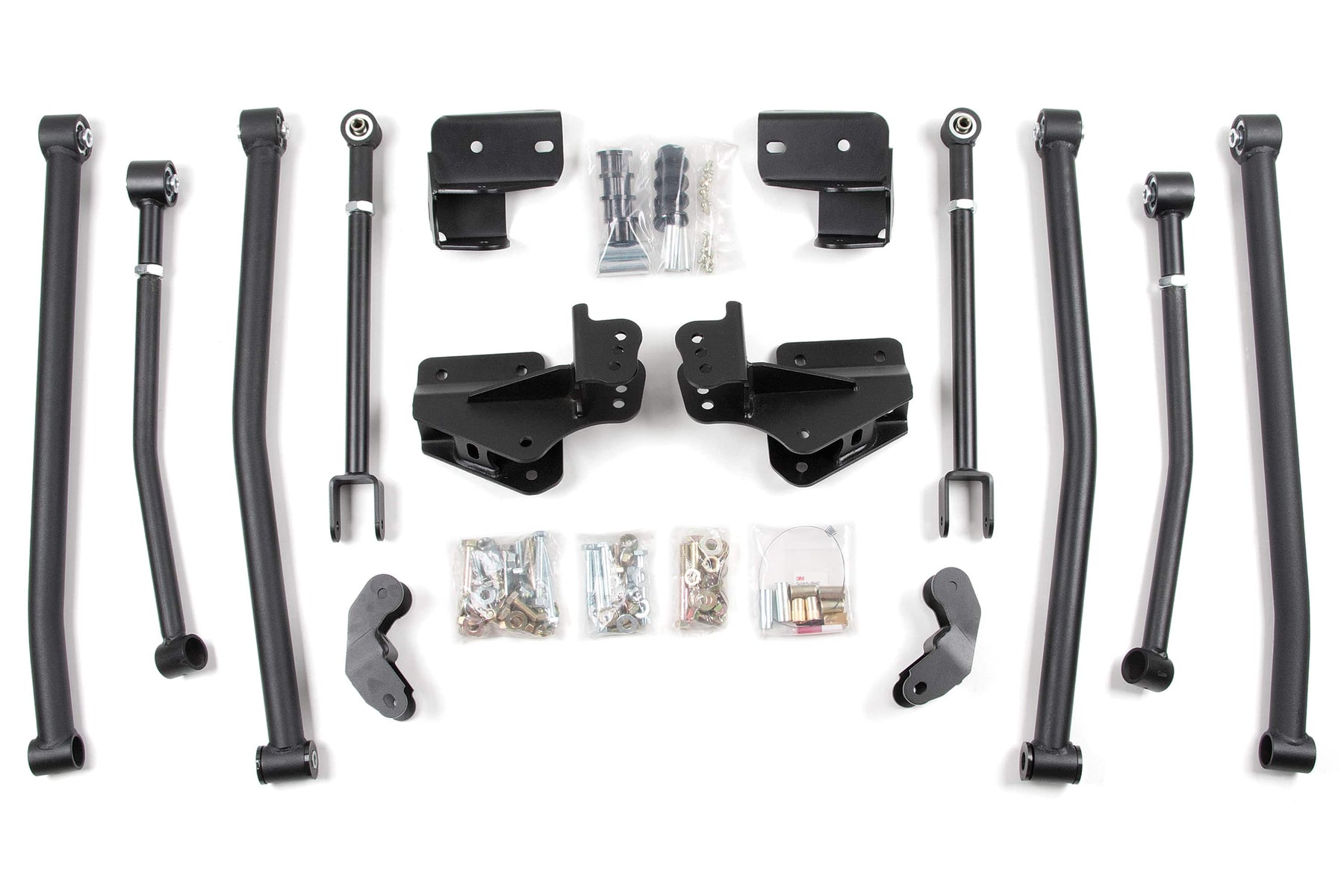 BDS Suspension NA BDS Suspension 984H - Long Arm Conversion Upgrade Fits 4-6 Inch Lift Jeep Wrangler JK 07-18