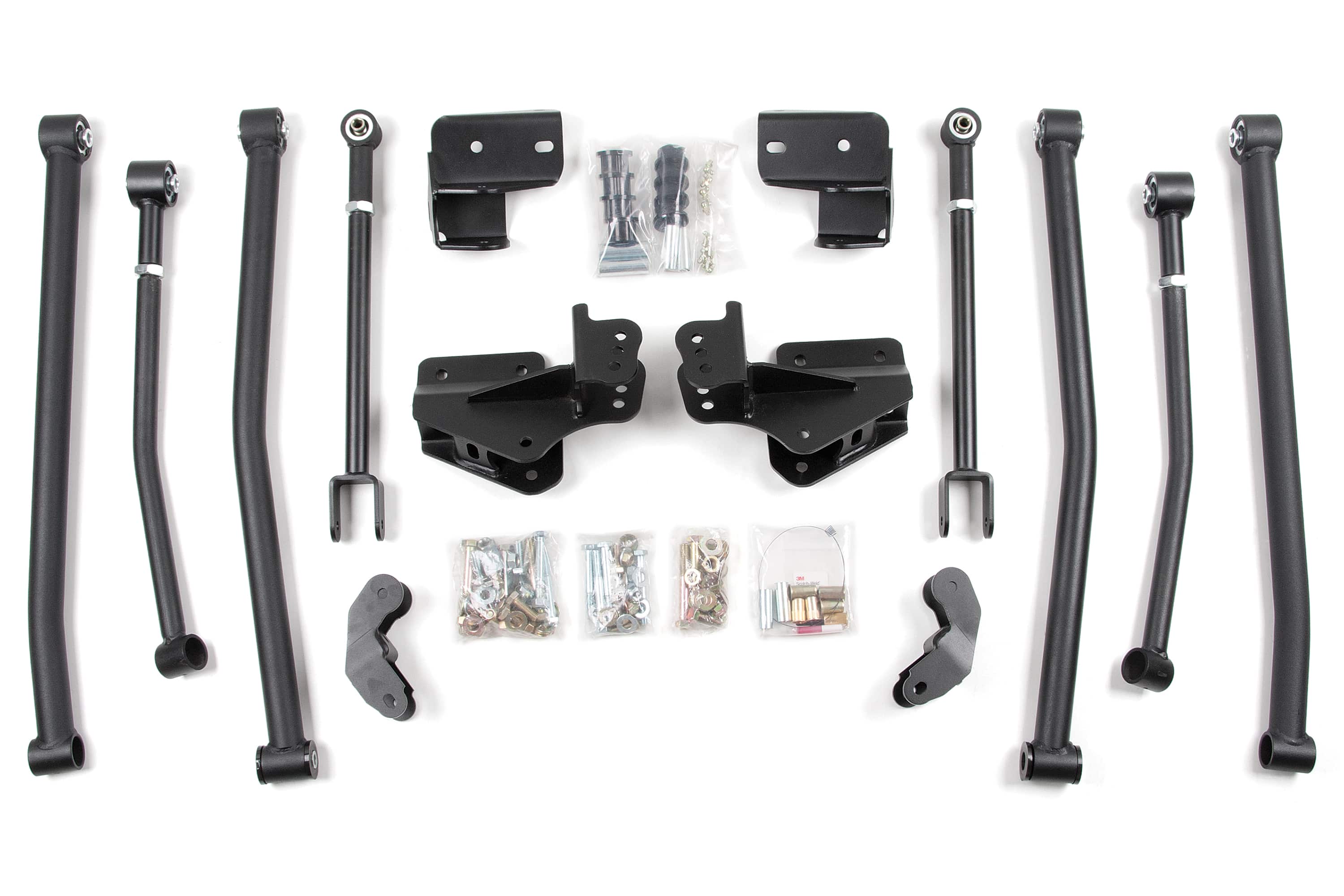BDS Suspension NA BDS Suspension 984H - Long Arm Conversion Upgrade Fits 4-6 Inch Lift Jeep Wrangler JK 07-18
