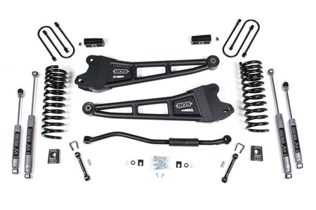 BDS Suspension NA BDS Suspension 1622H - 3 Inch Lift Kit w/ Radius Arm Ram 3500 13-18 4WD Diesel W/NX2 Nitro Shocks