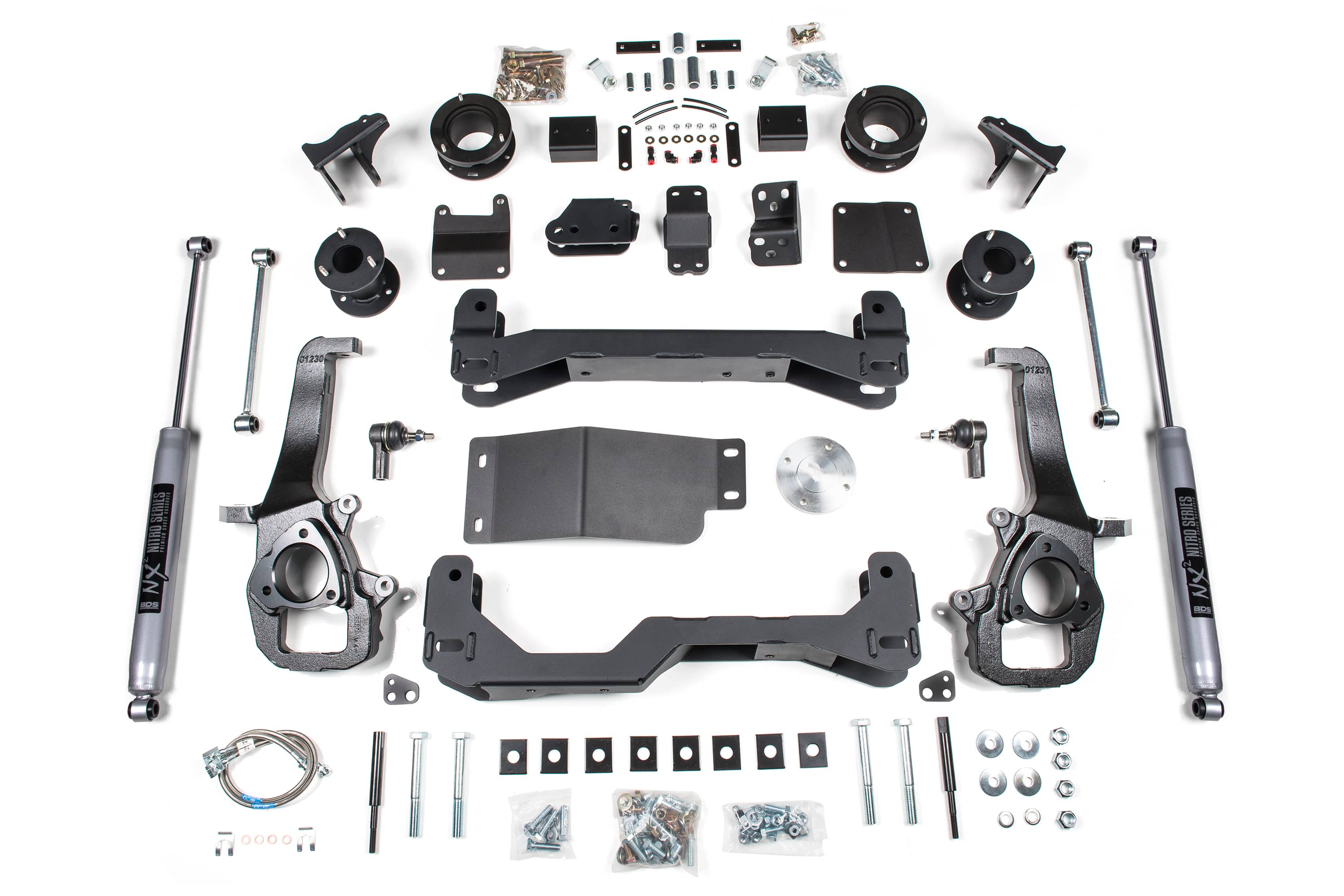BDS Suspension NA BDS Suspension 1623H - 4 Inch Lift Kit Ram 1500 w/ Air Ride 13-18 4WD NX2 Nitro Shocks