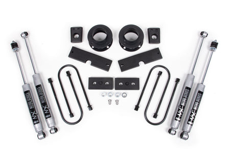 BDS Suspension NA BDS Suspension 1710H - 2 Inch Lift Kit Ram 3500 w/ Rear Air Ride 13-23 4WD NX2 Nitro Shocks
