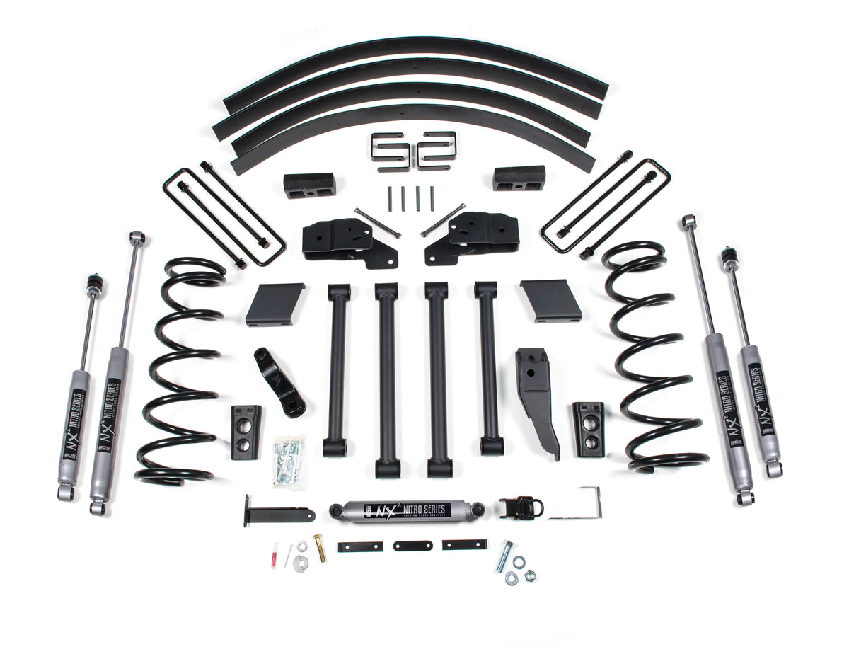 BDS Suspension NA BDS Suspension 215FS - 4.5 Inch Lift Kit Dodge Ram 2500/3500 94-99 4WD Leaf Springs Fox 2.0 Performance
