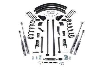 BDS Suspension NA BDS Suspension 222FS - 5 Inch Lift Kit Long Arm Conversion Dodge Ram 2500/3500 00-02 4WD Leaf Springs Fox 2.0 Performance Shocks