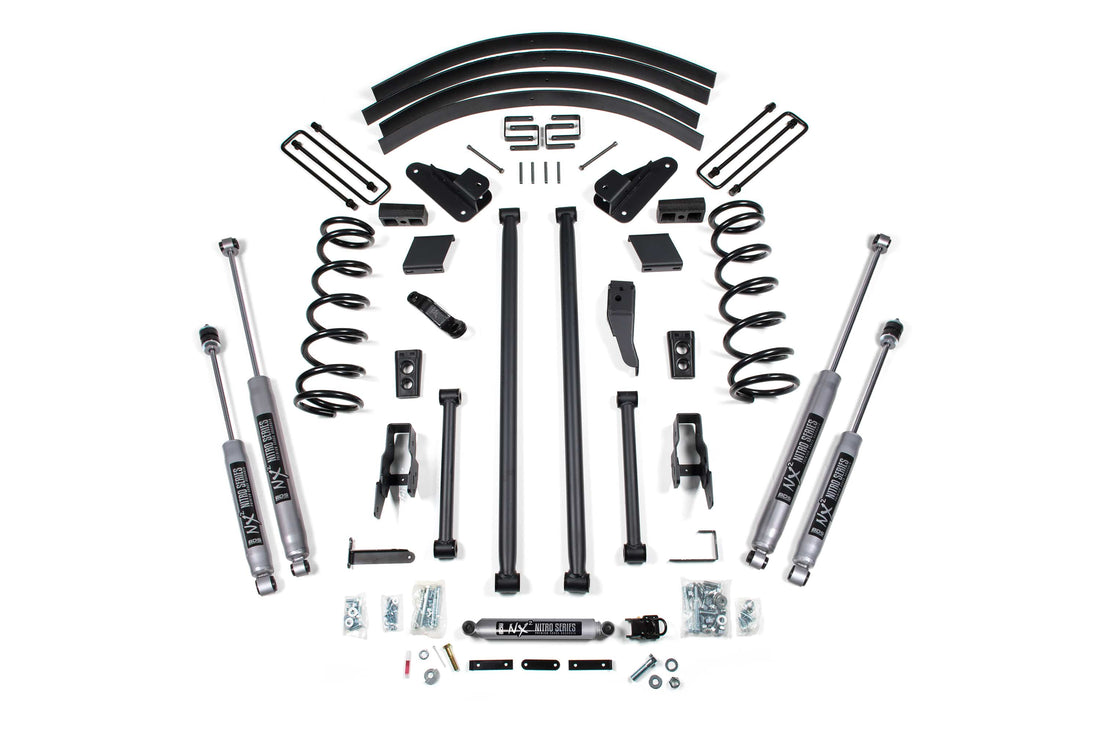 BDS Suspension NA BDS Suspension 214FS - 4.5 Inch Lift Kit Long Arm Conversion Dodge Ram 2500/3500 94-99 4WD Block with Factory Overload FOX 2.0 Performance