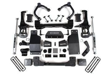 BDS Suspension NA BDS Suspension 1803FSR - 6 Inch Lift Kit Silverado/Sierra 1500 19-24 4WD Diesel Fox 2.0 Performance