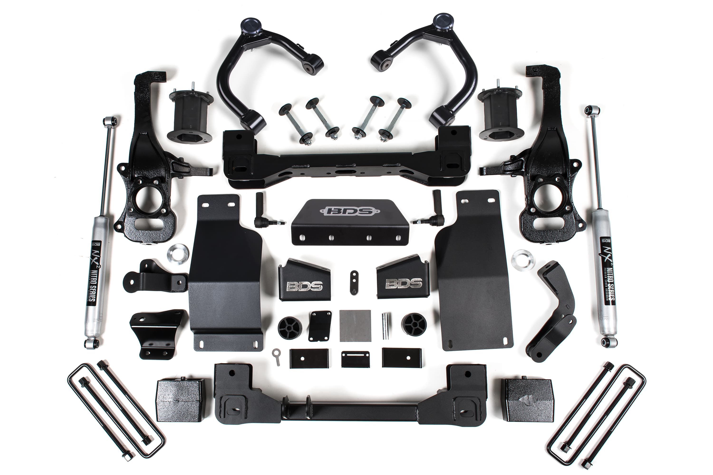 BDS Suspension NA BDS Suspension 1803FSR - 6 Inch Lift Kit Silverado/Sierra 1500 19-24 4WD Diesel Fox 2.0 Performance
