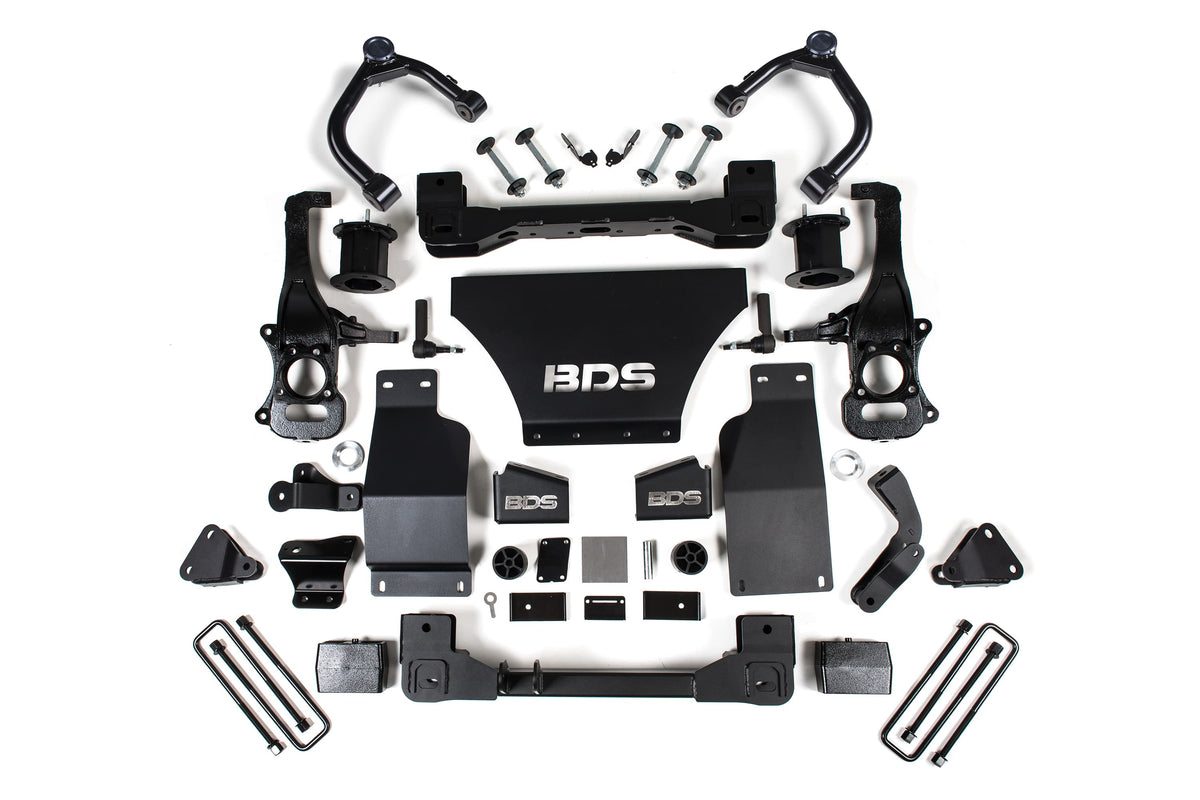 BDS Suspension NA BDS Suspension 1808H - 4 Inch Lift Kit Adaptive Ride Control Only Chevy Silverado High Country or GMC Denali 1500 19-24 4WD Gas