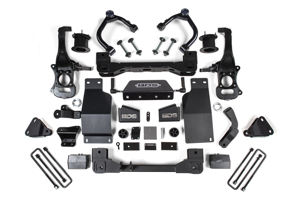 BDS Suspension NA BDS Suspension 1810H - 4 Inch Lift Kit Adaptive Ride Control Only Chevy Silverado High Country or GMC Denali 1500 19-24 4WD Diesel