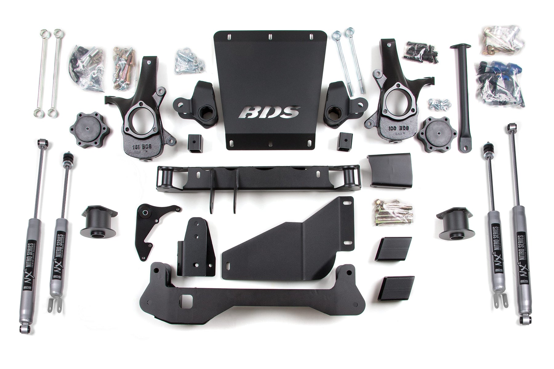 BDS Suspension NA BDS Suspension 1815H - 4 Inch Lift Kit Avalanche Surburban Tahoe or Yukon 1500 00-06 4WD Auto Ride Equipped
