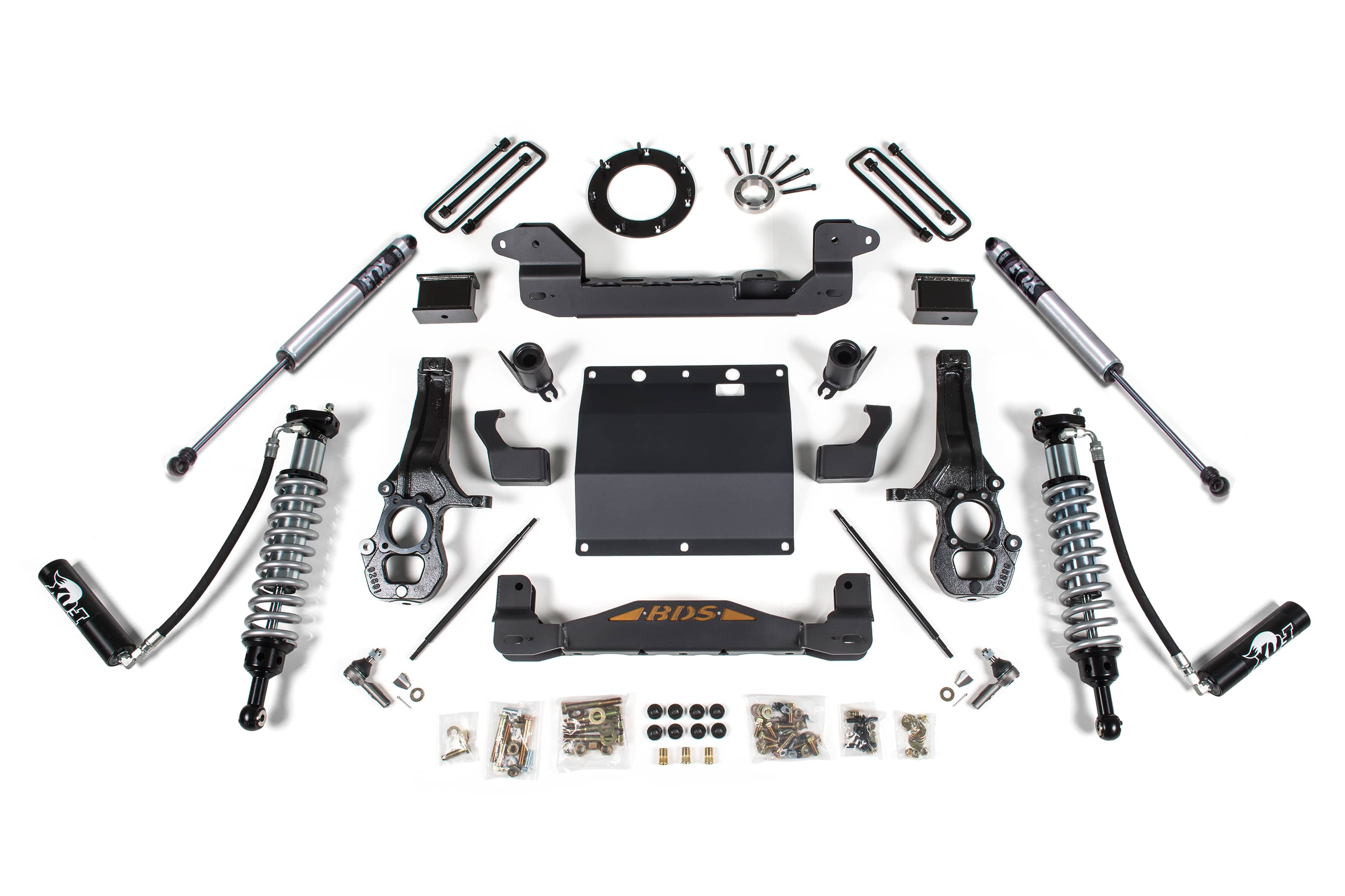 BDS Suspension NA BDS Suspension 722FDSC - 5.5 Inch Lift Kit FOX 2.5 Coil-Over Chevy Colorado or GMC Canyon 15-22 4WD Fox 2.5 Performance Shocks