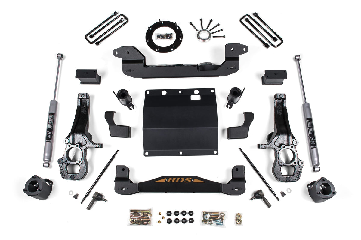 BDS Suspension NA BDS Suspension 722H - 5.5 Inch Lift Kit Chevy Colorado or GMC Canyon 15-22 4WD NX2 Nitro