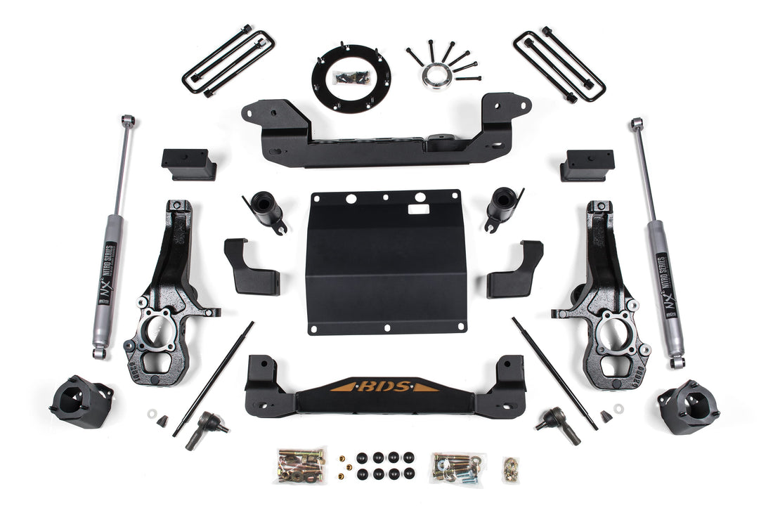 BDS Suspension NA BDS Suspension 722FS - 5.5 Inch Lift Kit Chevy Colorado or GMC Canyon 15-22 4WD Fox 2.0 Performance