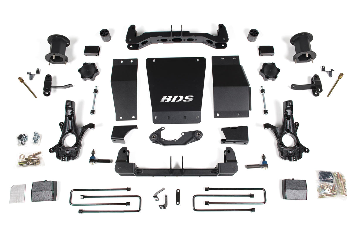 BDS Suspension NA BDS Suspension 725H - 6 Inch Lift Kit GMC Sierra 1500 14-18 4WD Magneride Equipped Cast Steel Control Arm