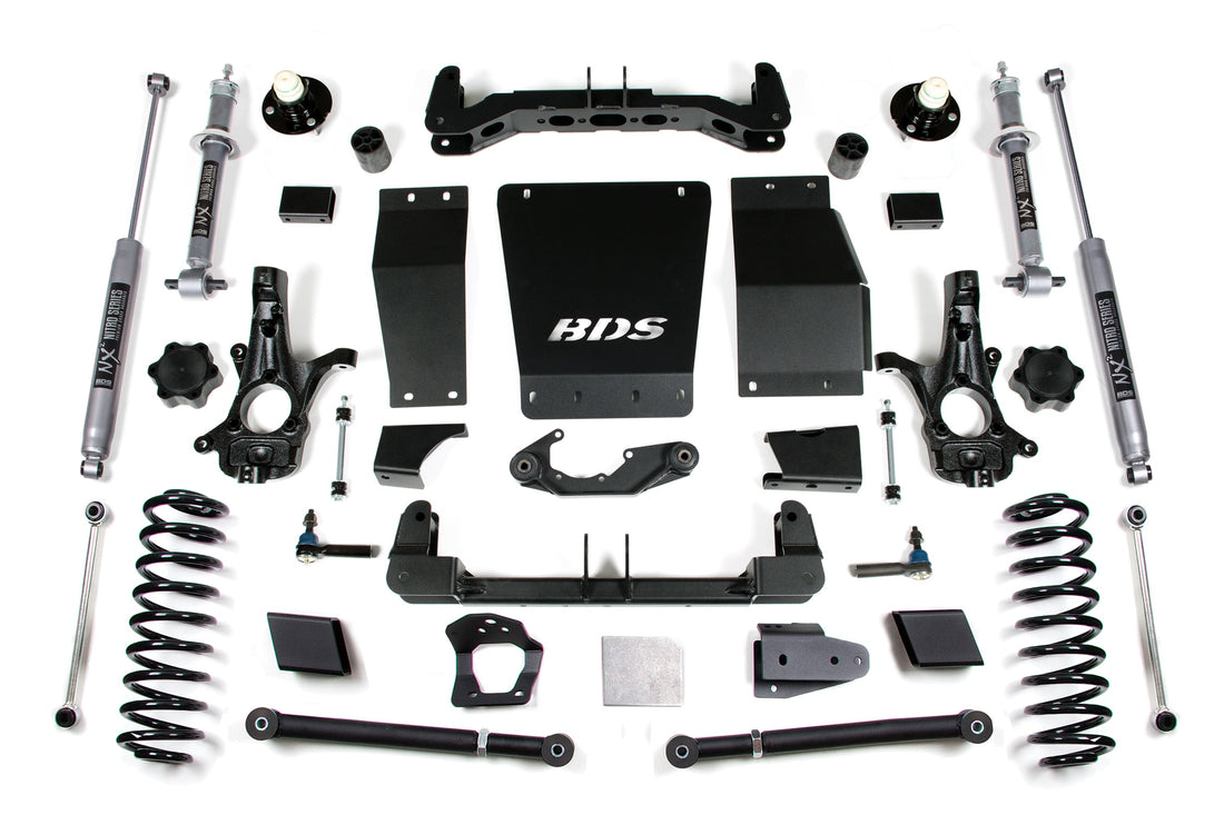 BDS Suspension NA BDS Suspension 731FS - 6 Inch Lift Kit Chevy/GMC Suburban Tahoe Yukon/XL 1500 15-19 4WD Cast Steel Fox 2.0 Performance