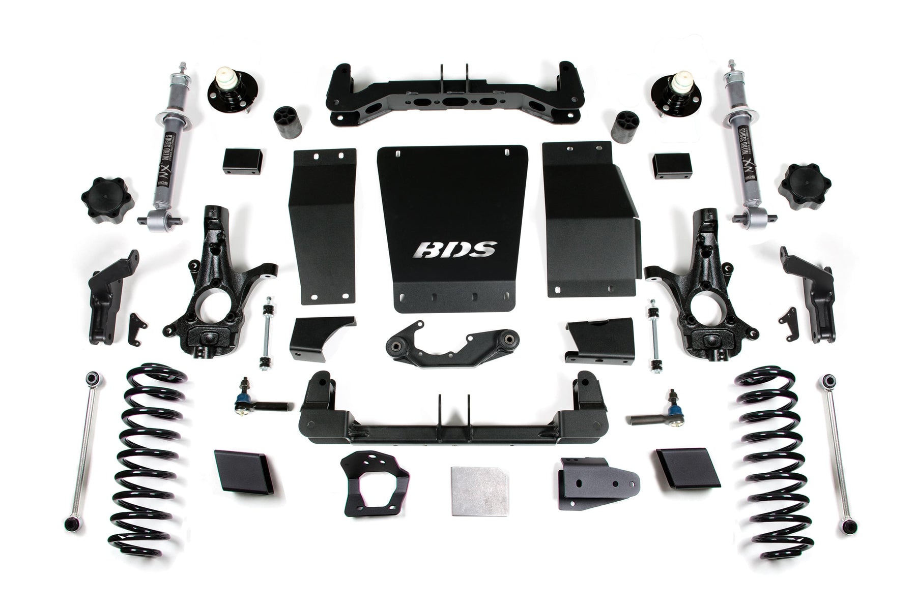 BDS Suspension NA BDS Suspension 736H - 6 Inch Lift Kit Chevy/GMC Suburban Tahoe Yukon/XL 1500 15-19 4WD Autoride Equipped Aluminum / Stamped Steel Control Arm