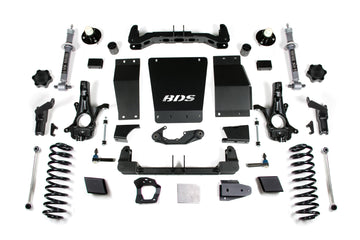 BDS Suspension NA BDS Suspension 737H - 6 Inch Lift Kit Chevy/GMC Suburban Tahoe Yukon/XL 1500 15-19 4WD Autoride Equipped Cast Steel Control Arm