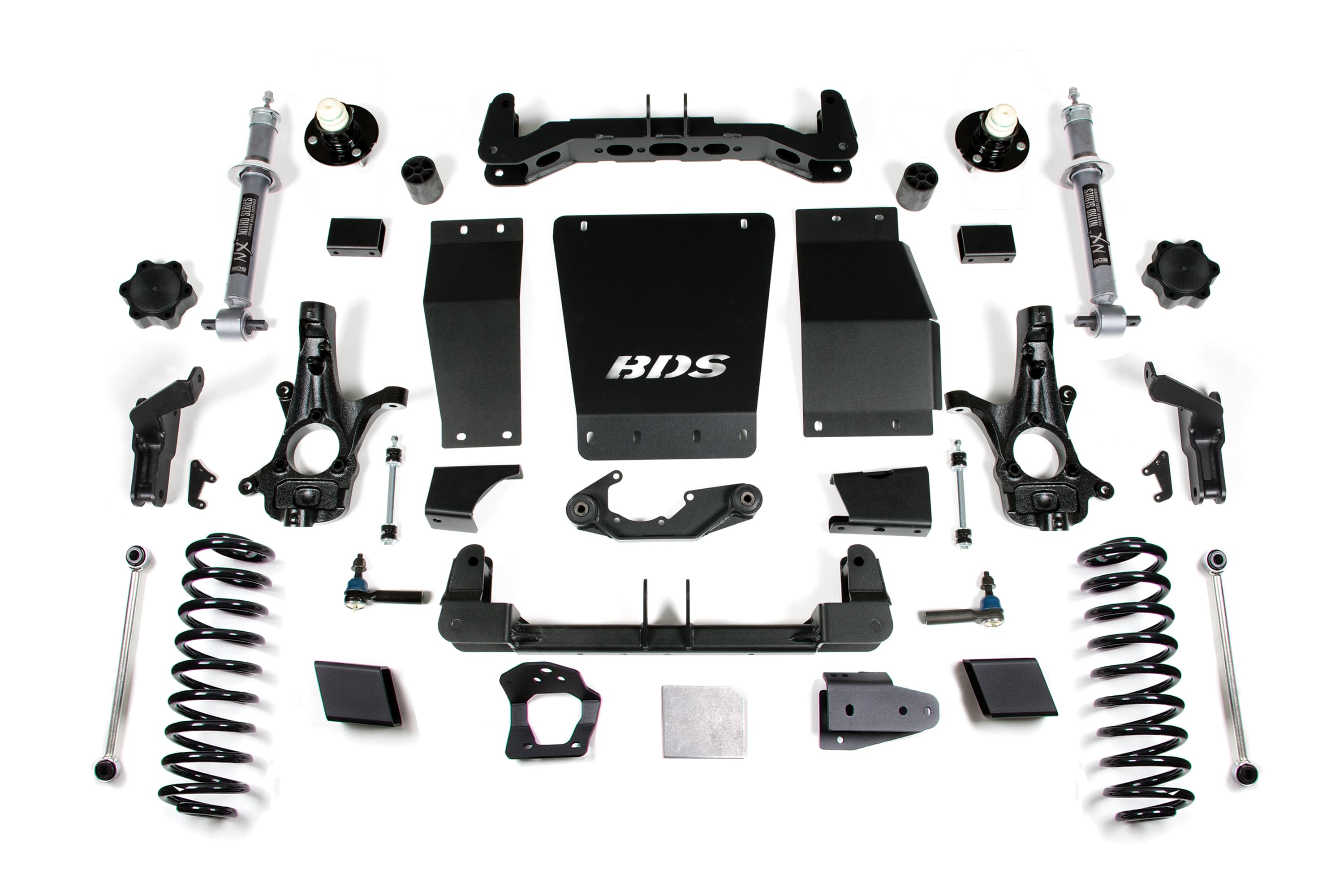 BDS Suspension NA BDS Suspension 737H - 6 Inch Lift Kit Chevy/GMC Suburban Tahoe Yukon/XL 1500 15-19 4WD Autoride Equipped Cast Steel Control Arm