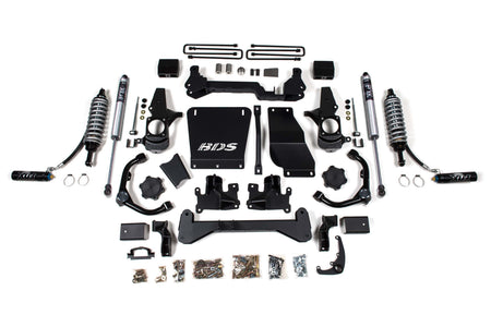 BDS Suspension NA BDS Suspension 739FDSC - 6.5 Inch Lift Kit FOX 2.5 Coil-Over Conversion Silverado/Sierra 2500HD/3500HD 01-10 Diesel Leaf Springs Fox 2.5 Performance Shocks