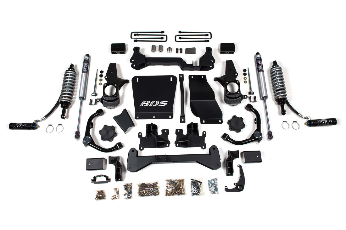 BDS Suspension NA BDS Suspension 740FDSC - 4.5 Inch Lift Kit FOX 2.5 Coil-Over Conversion Silverado/Sierra 2500HD/3500HD 01-10 Diesel Fox 2.5 Performance Shocks