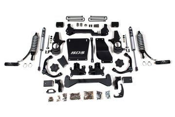 BDS Suspension NA BDS Suspension 740FDSC - 4.5 Inch Lift Kit FOX 2.5 Coil-Over Conversion Silverado/Sierra 2500HD/3500HD 01-10 Diesel Fox 2.5 Performance Shocks