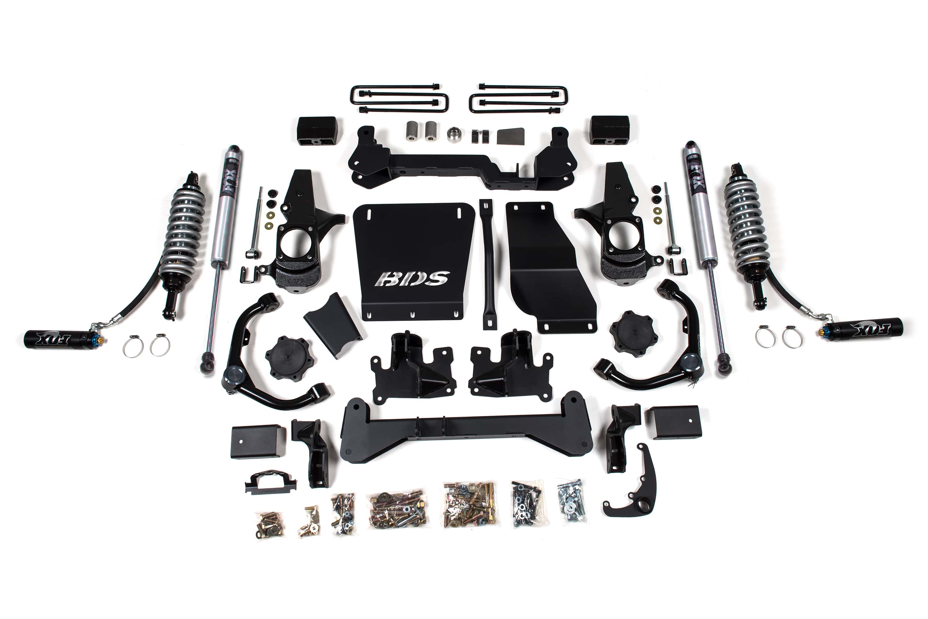 BDS Suspension NA BDS Suspension 740FDSC - 4.5 Inch Lift Kit FOX 2.5 Coil-Over Conversion Silverado/Sierra 2500HD/3500HD 01-10 Diesel Fox 2.5 Performance Shocks