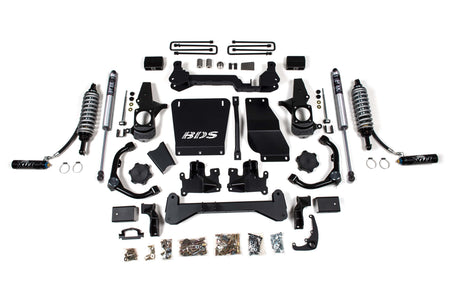 BDS Suspension NA BDS Suspension 740FDSC - 4.5 Inch Lift Kit FOX 2.5 Coil-Over Conversion Silverado/Sierra 2500HD/3500HD 01-10 Diesel Fox 2.5 Performance Shocks