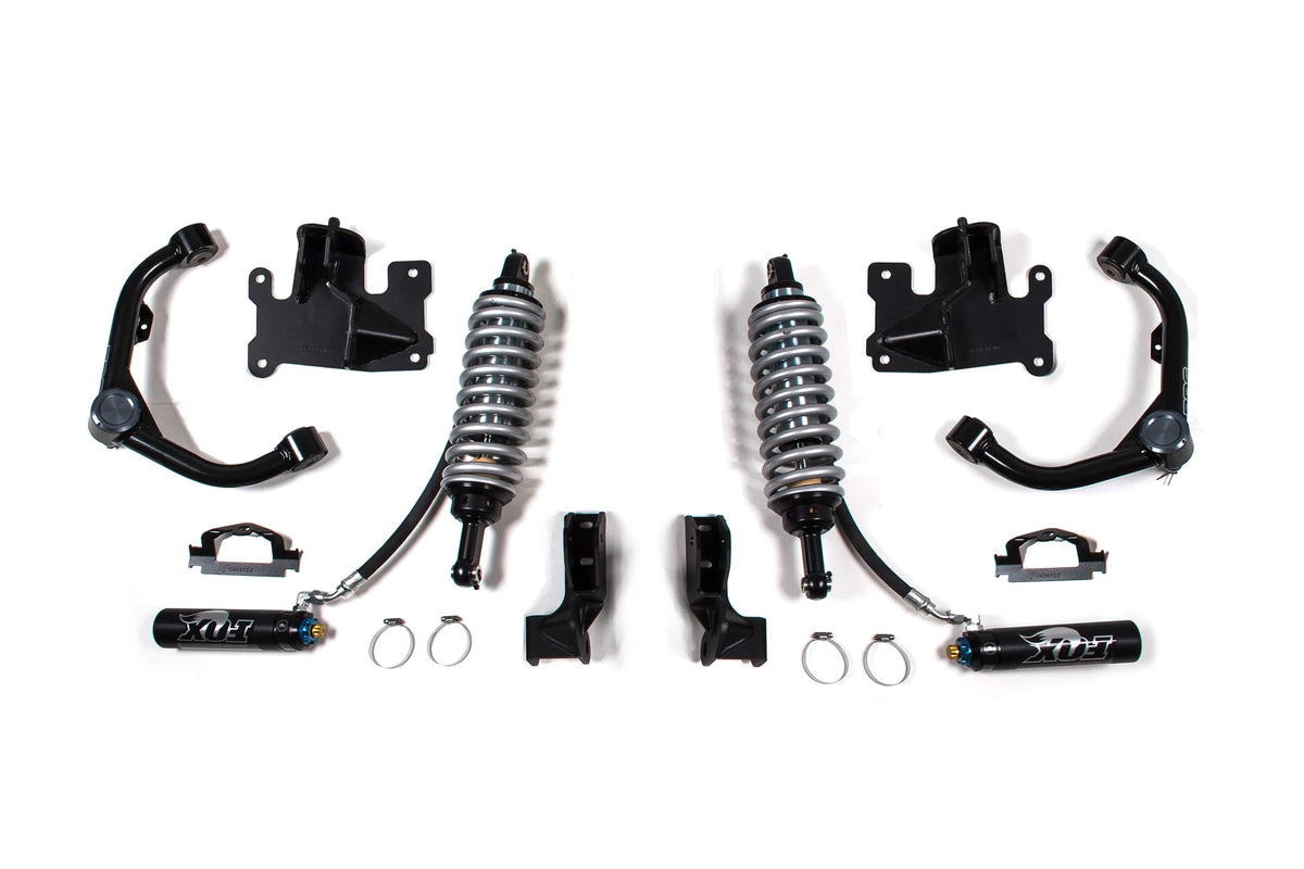 BDS Suspension NA BDS Suspension 742FDSC - FOX 2.5 Coil-Over Conversion Upgrade 4.5 Inch Lift Factory Series Silverado/Sierra 2500HD/3500HD 01-10 4WD Fox 2.5 Performance Shocks Diesel Fox 2.5 Performance Shocks