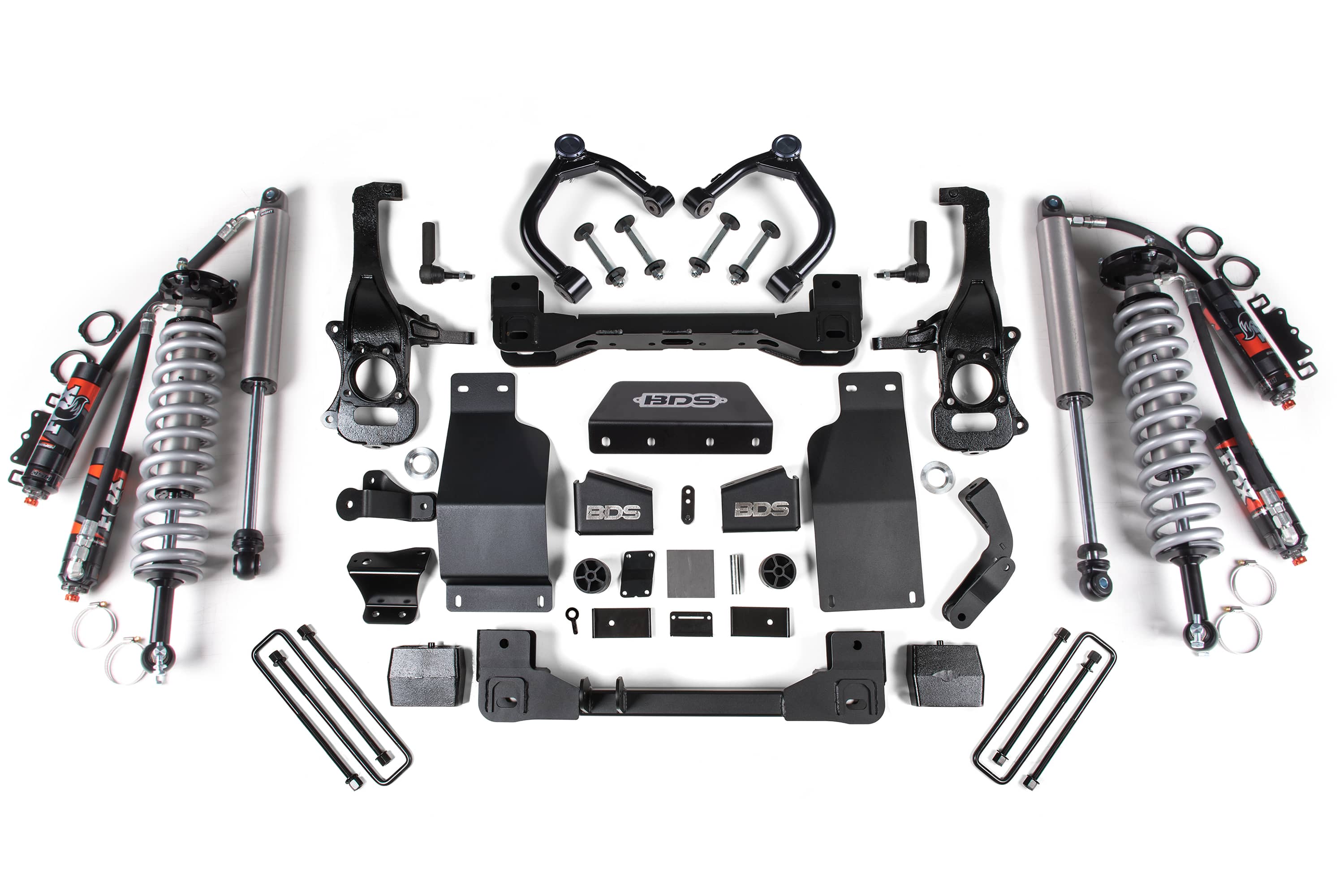 BDS Suspension NA BDS Suspension BDS784FPE - 6 Inch Lift Kit FOX 2.5 Performance Elite Coil-Over Silverado/Sierra 1500 19-24 4WD Diesel Fox 2.5 Performance Elite
