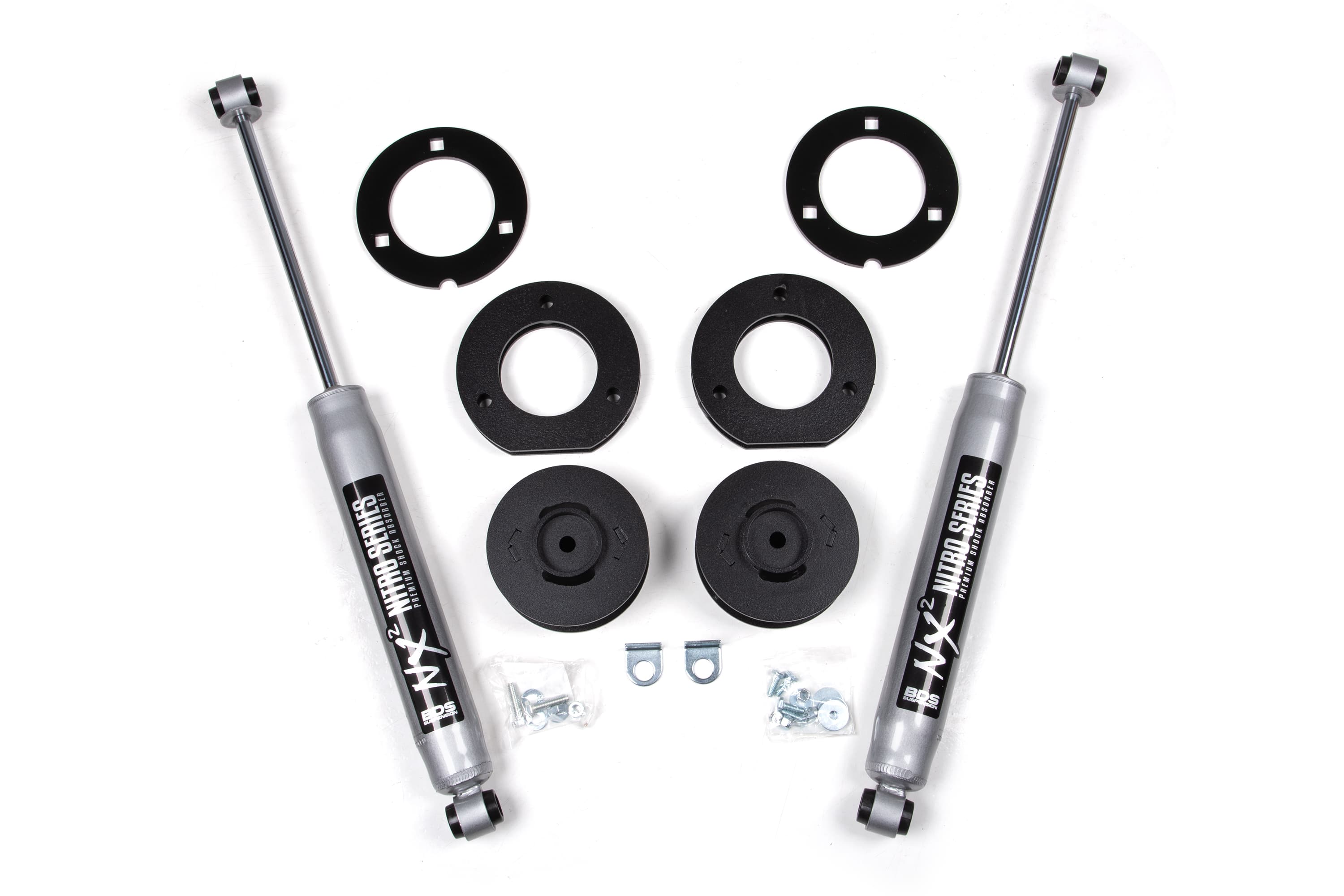 BDS Suspension NA BDS Suspension 791H - 2 Inch Lift Kit Chevy/GMC Avalanche Suburban Tahoe Yukon/XL 1500 07-19 4WD NX2 Nitro Shocks