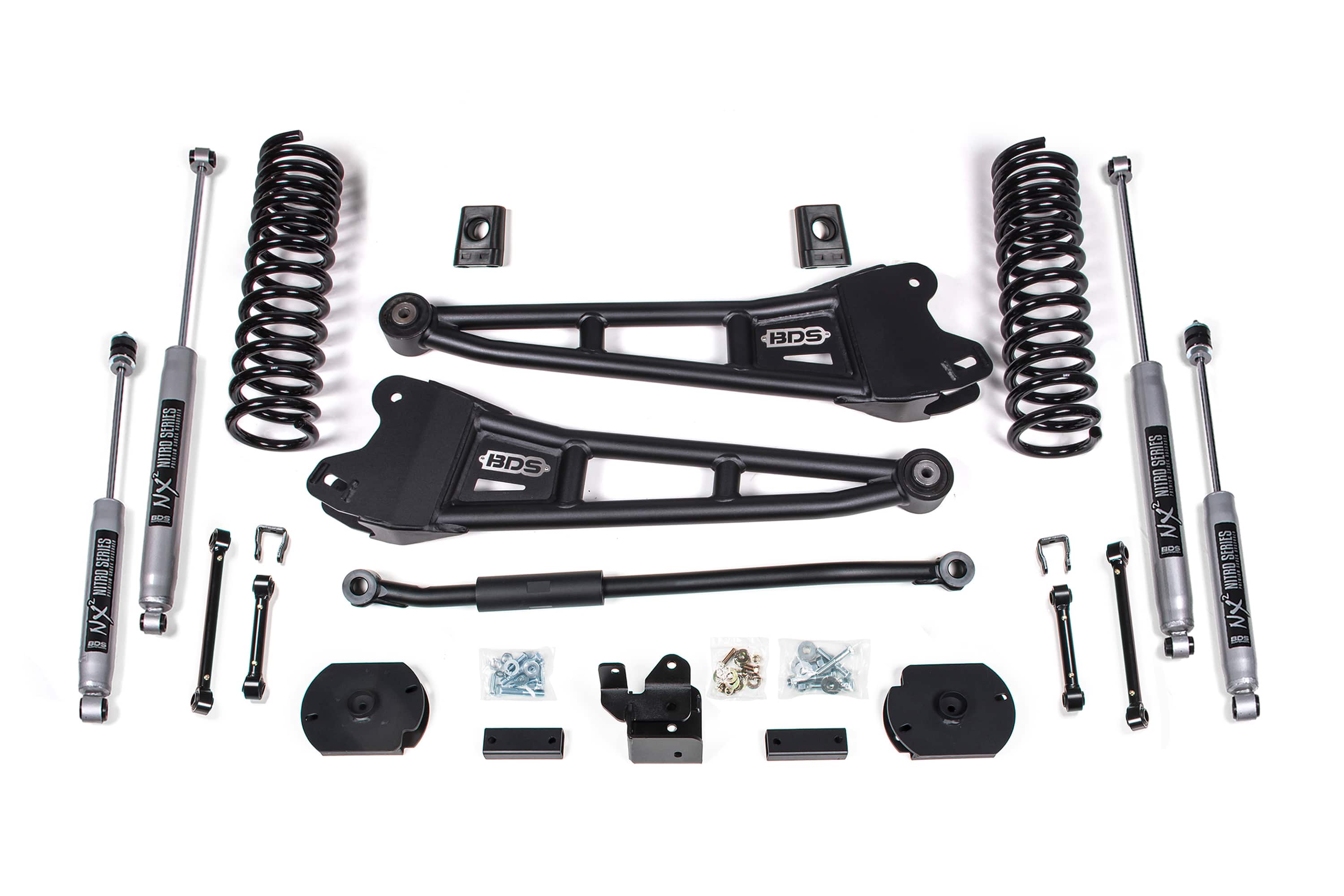 BDS Suspension NA BDS Suspension 1653H - 3 Inch Lift Kit w/ Radius Arm Ram 2500 19-24 4WD Diesel NX2 Nitro Shocks