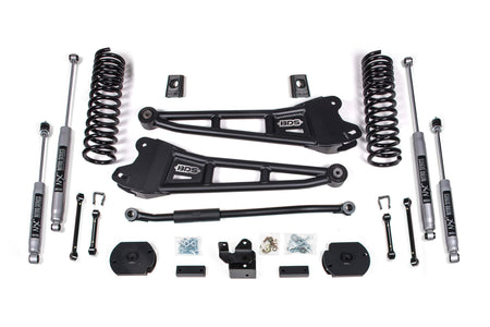 BDS Suspension NA BDS Suspension 1653H - 3 Inch Lift Kit w/ Radius Arm Ram 2500 19-24 4WD Diesel NX2 Nitro Shocks