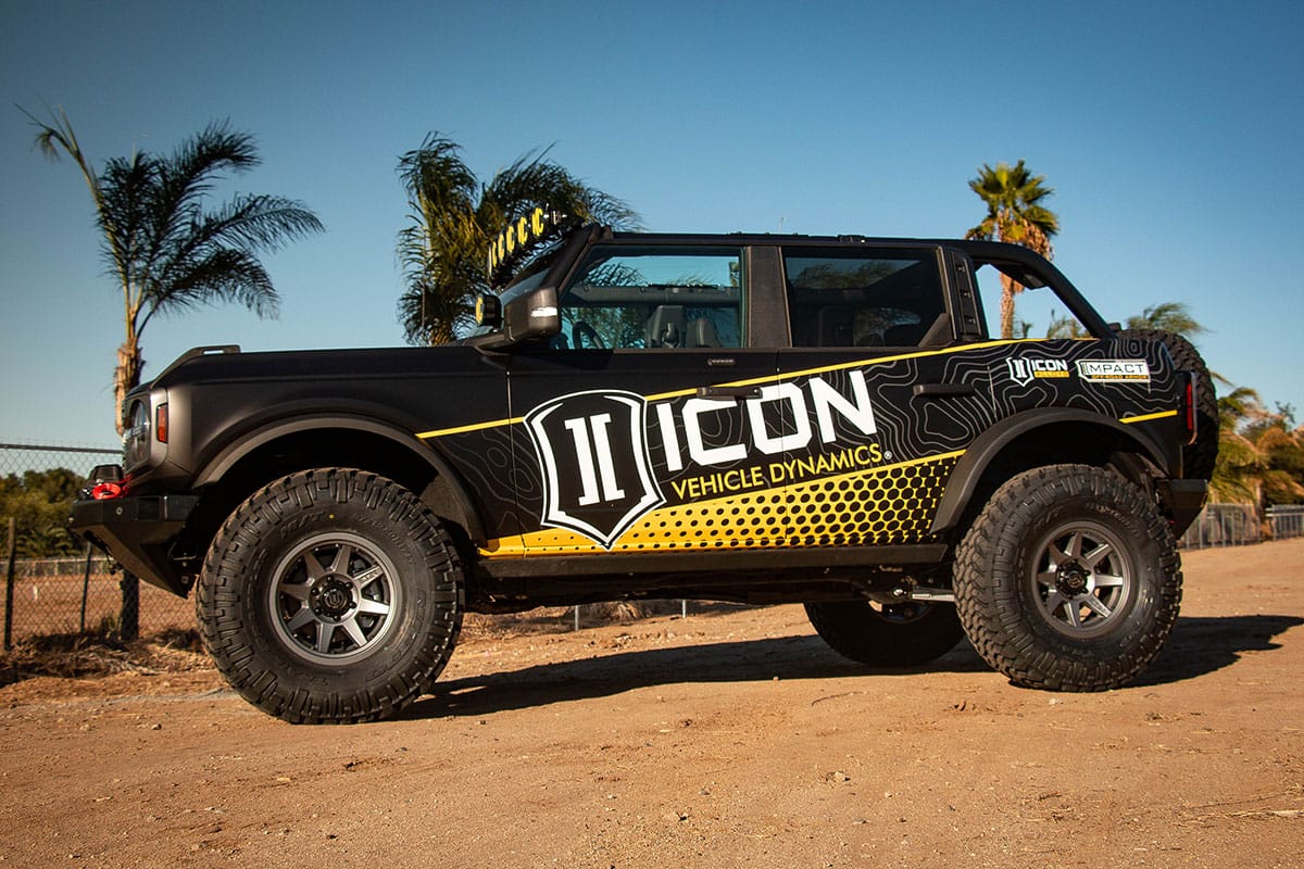ICON Vehicle Dynamics NA ICON Vehicle Dynamics 48400DJ - 21-23 BRONCO TUBULAR UCA DJ PRO KIT