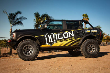 ICON Vehicle Dynamics NA ICON Vehicle Dynamics 48400DJ - 21-23 BRONCO TUBULAR UCA DJ PRO KIT