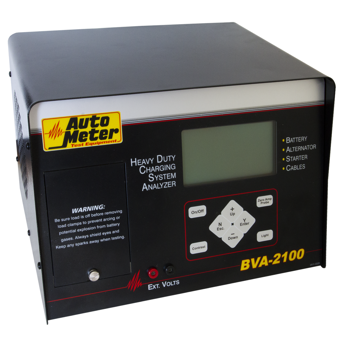 AutoMeter BVA2100 - AUTOMATED SYSTEM ANALYZER, UPGRADED, 500A 4